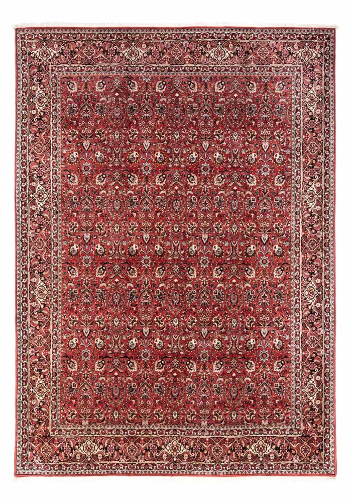 Persisk teppe - Bijar - Royal - 349 x 252 cm - rød