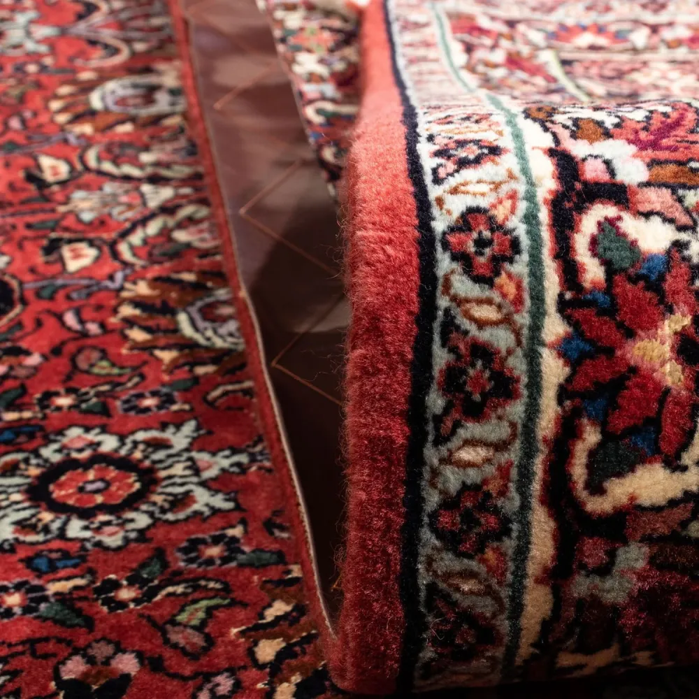 Persisk teppe - Bijar - Royal - 349 x 252 cm - rød