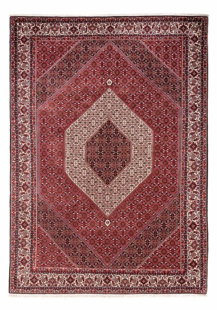 Persisk teppe - Bijar - Royal - 360 x 253 cm - rød