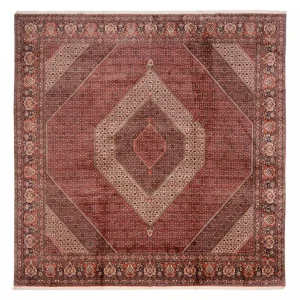 Persisk teppe - Bijar - Royal square - 359 x 355 cm - brun