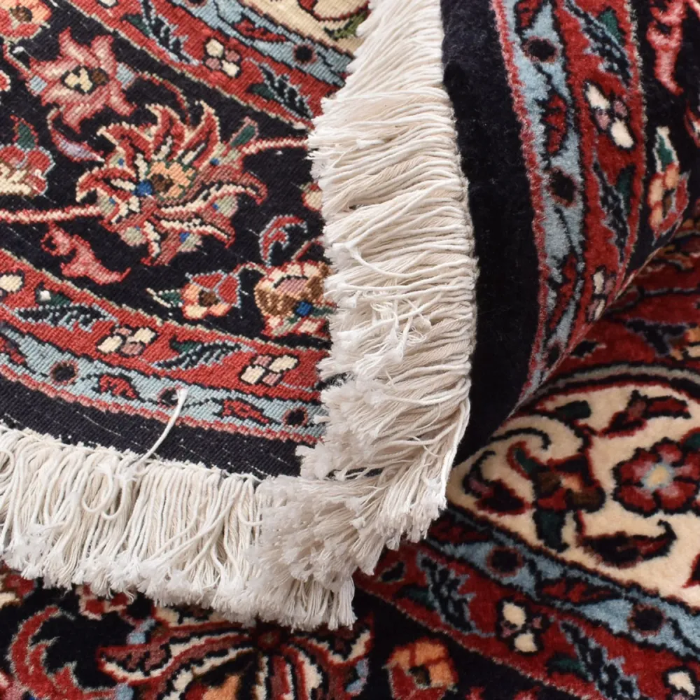 Persisk teppe - Bijar rundt - 150 x 150 cm - rød