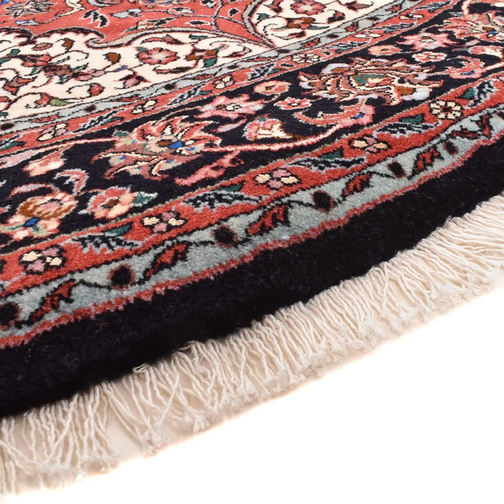 Persisk teppe - Bijar rundt - 150 x 150 cm - rød