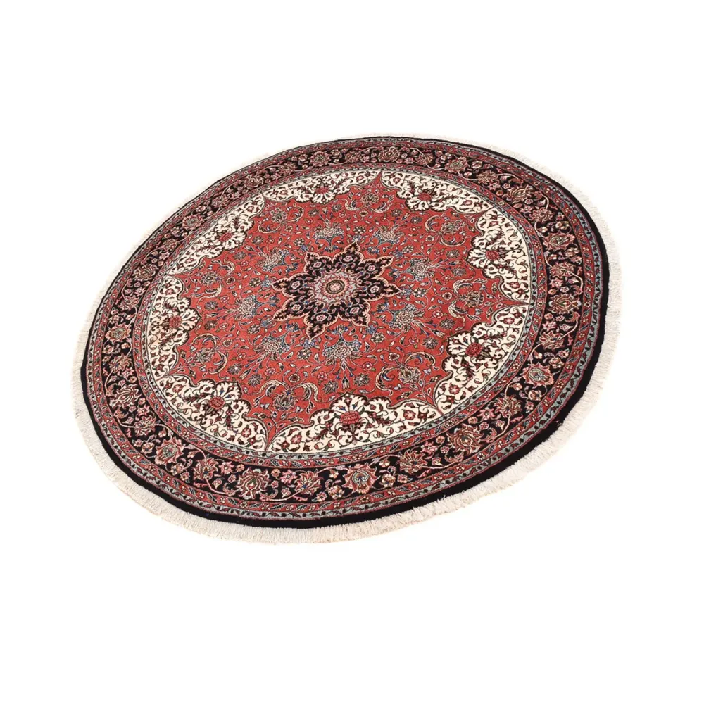 Persisk teppe - Bijar rundt - 150 x 150 cm - rød