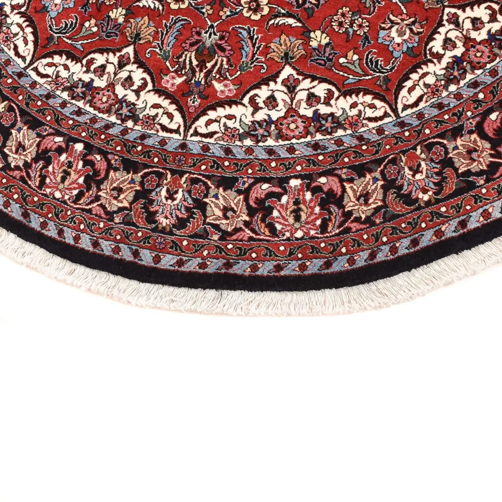 Persisk teppe - Bijar rundt - 150 x 150 cm - rød