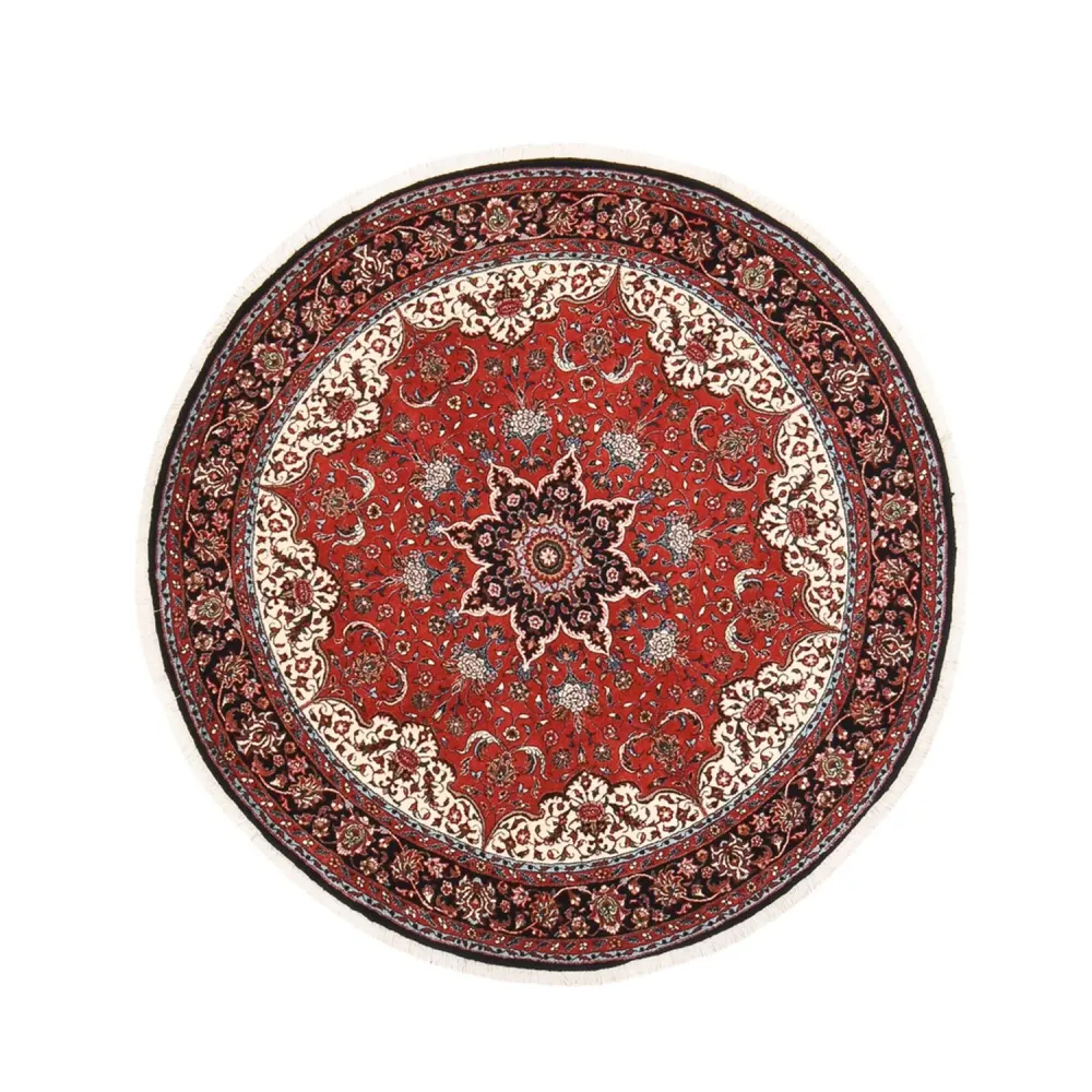 Persisk teppe - Bijar rundt - 150 x 150 cm - rød