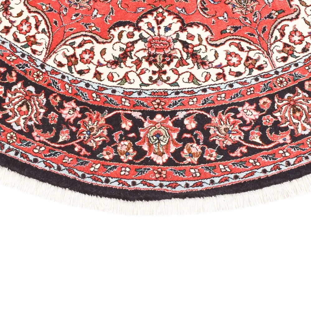 Persisk teppe - Bijar rundt - 150 x 150 cm - rød