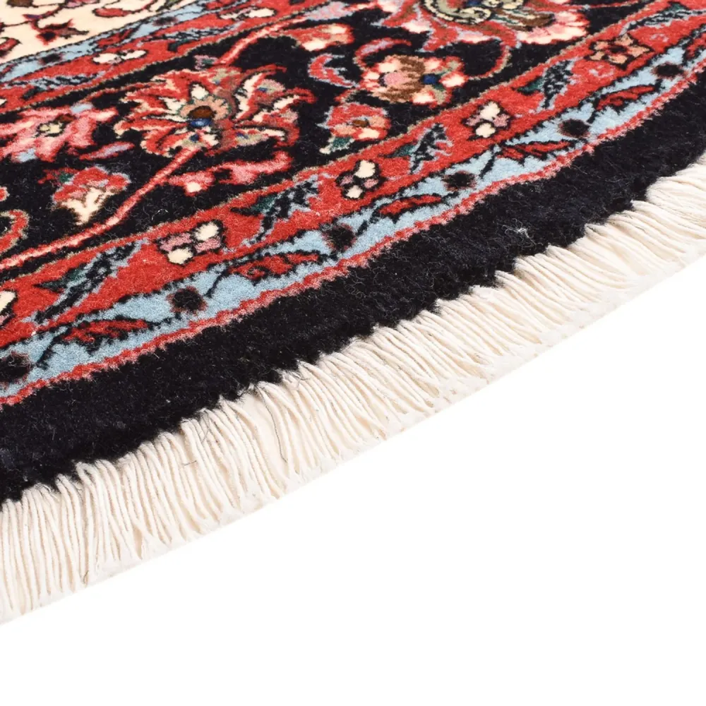 Persisk teppe - Bijar rundt - 150 x 150 cm - rød