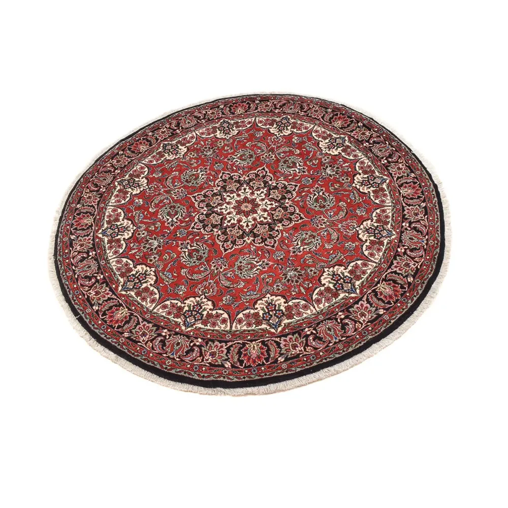 Persisk teppe - Bijar rundt - 150 x 150 cm - rød