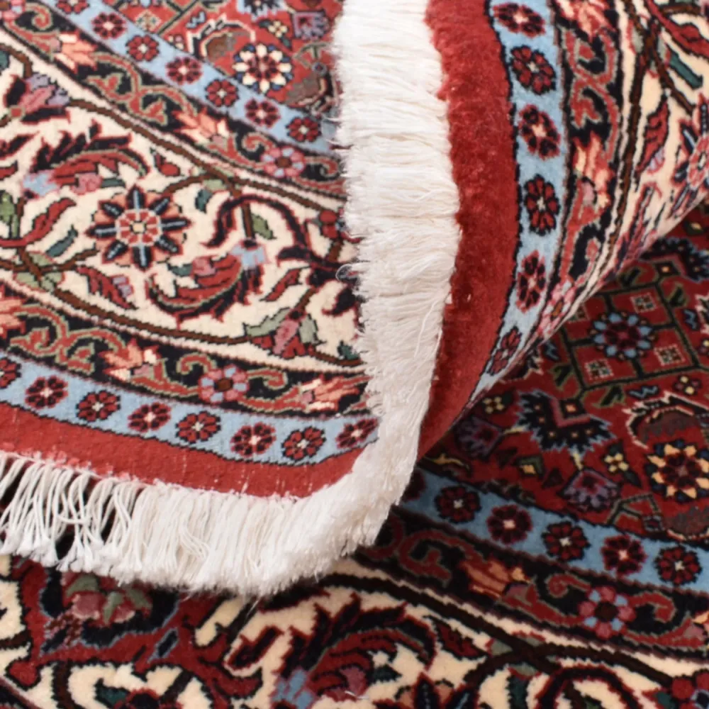 Persisk teppe - Bijar rundt - 150 x 150 cm - rust