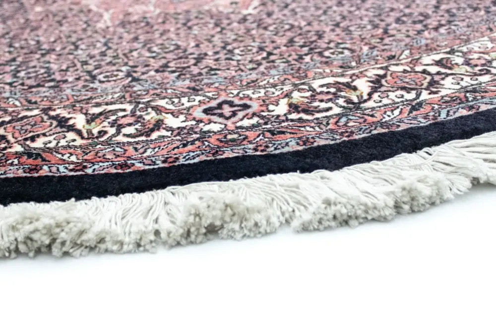 Persisk teppe - Bijar rundt - 155 x 155 cm - blå
