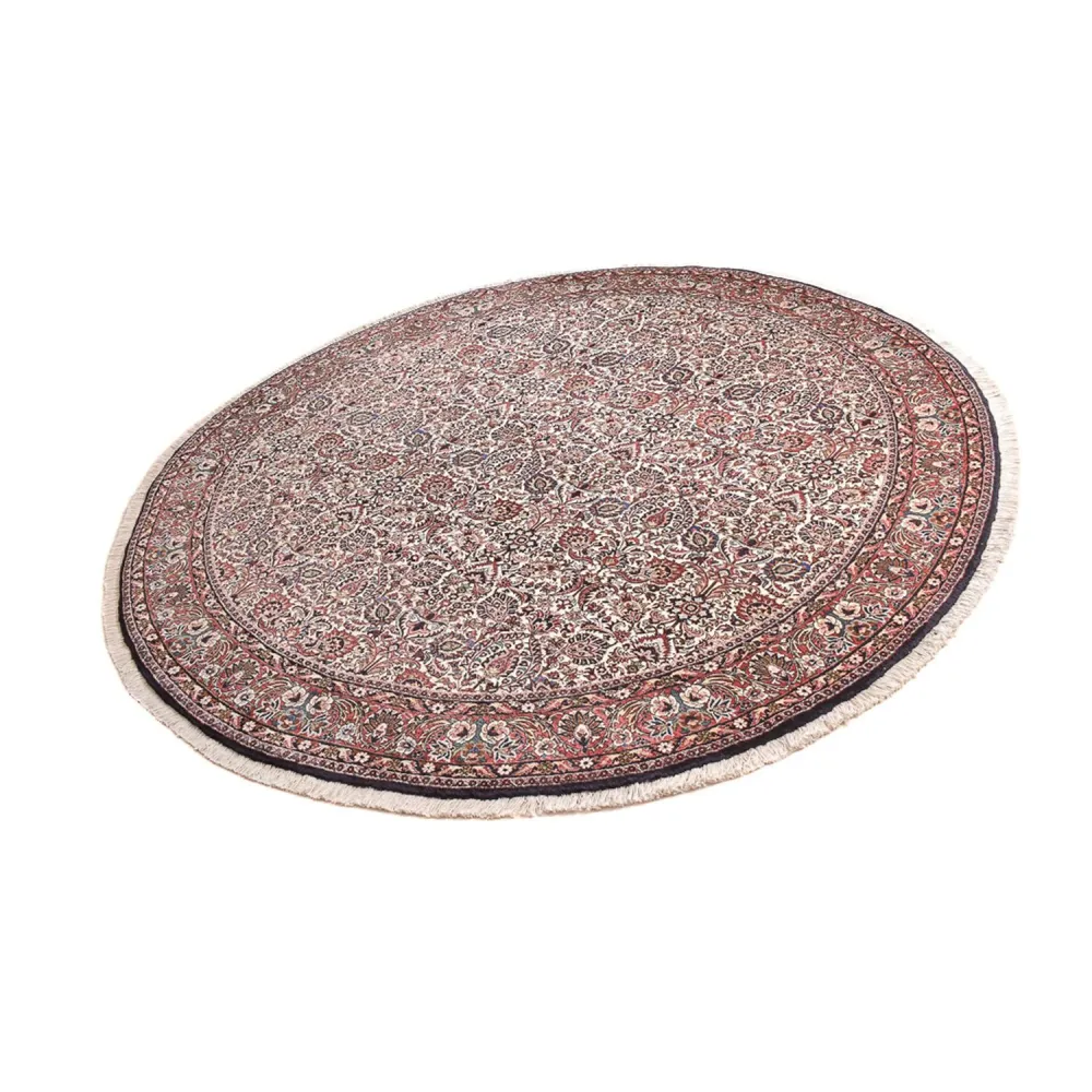 Persisk teppe - Bijar rundt - 250 x 250 cm - rust