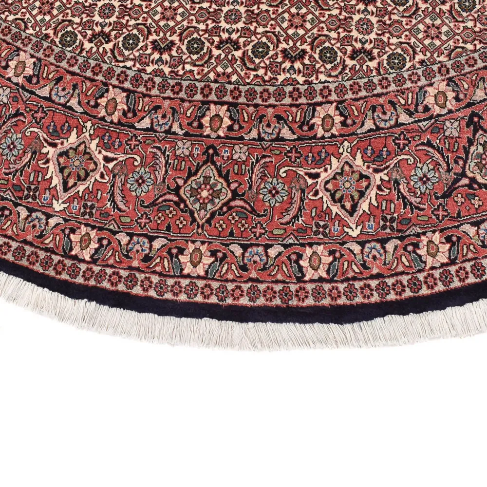 Persisk teppe - Bijar rundt - 250 x 250 cm - rust