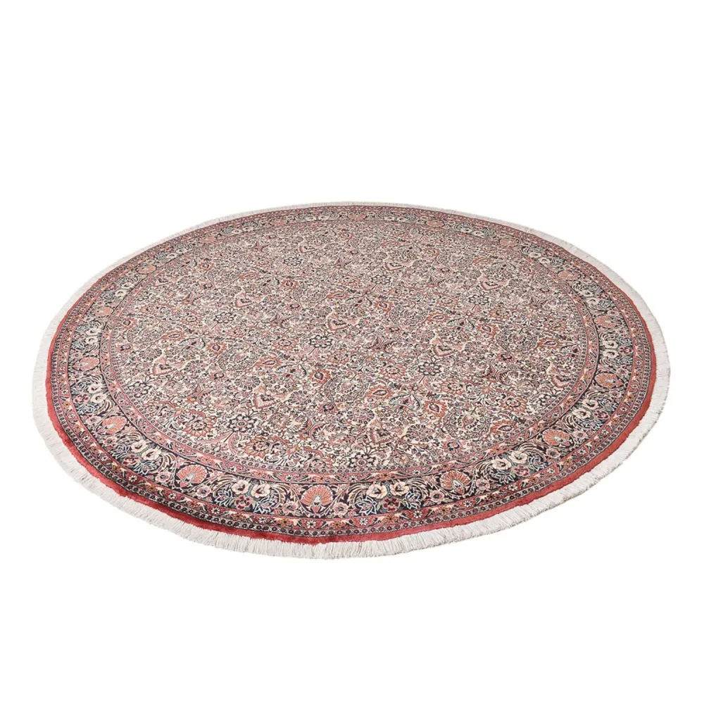 Persisk teppe - Bijar rundt - 250 x 250 cm - rust
