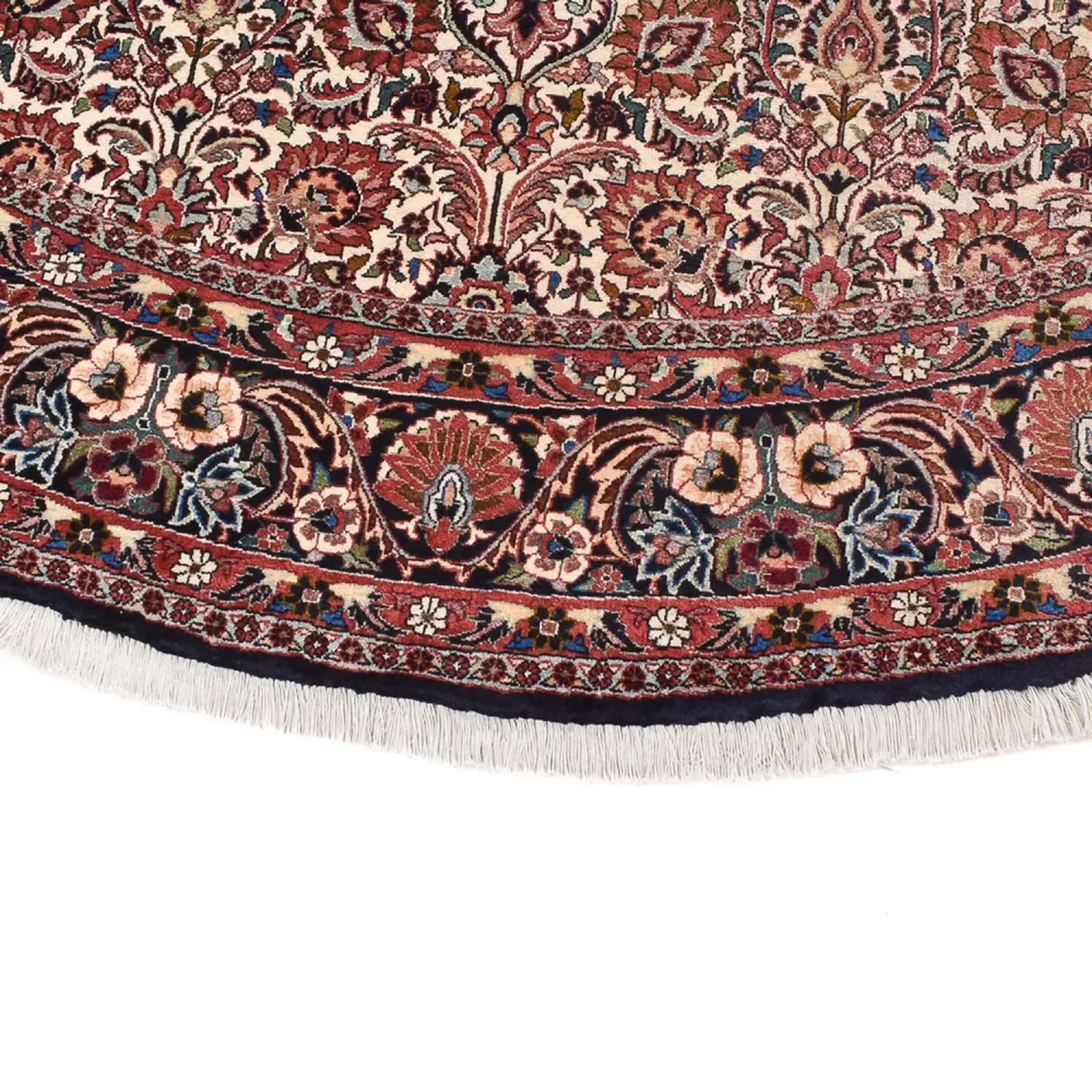 Persisk teppe - Bijar rundt - 250 x 250 cm - rust