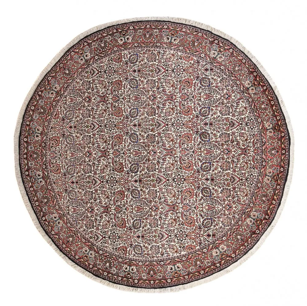 Persisk teppe - Bijar rundt - 250 x 250 cm - rust