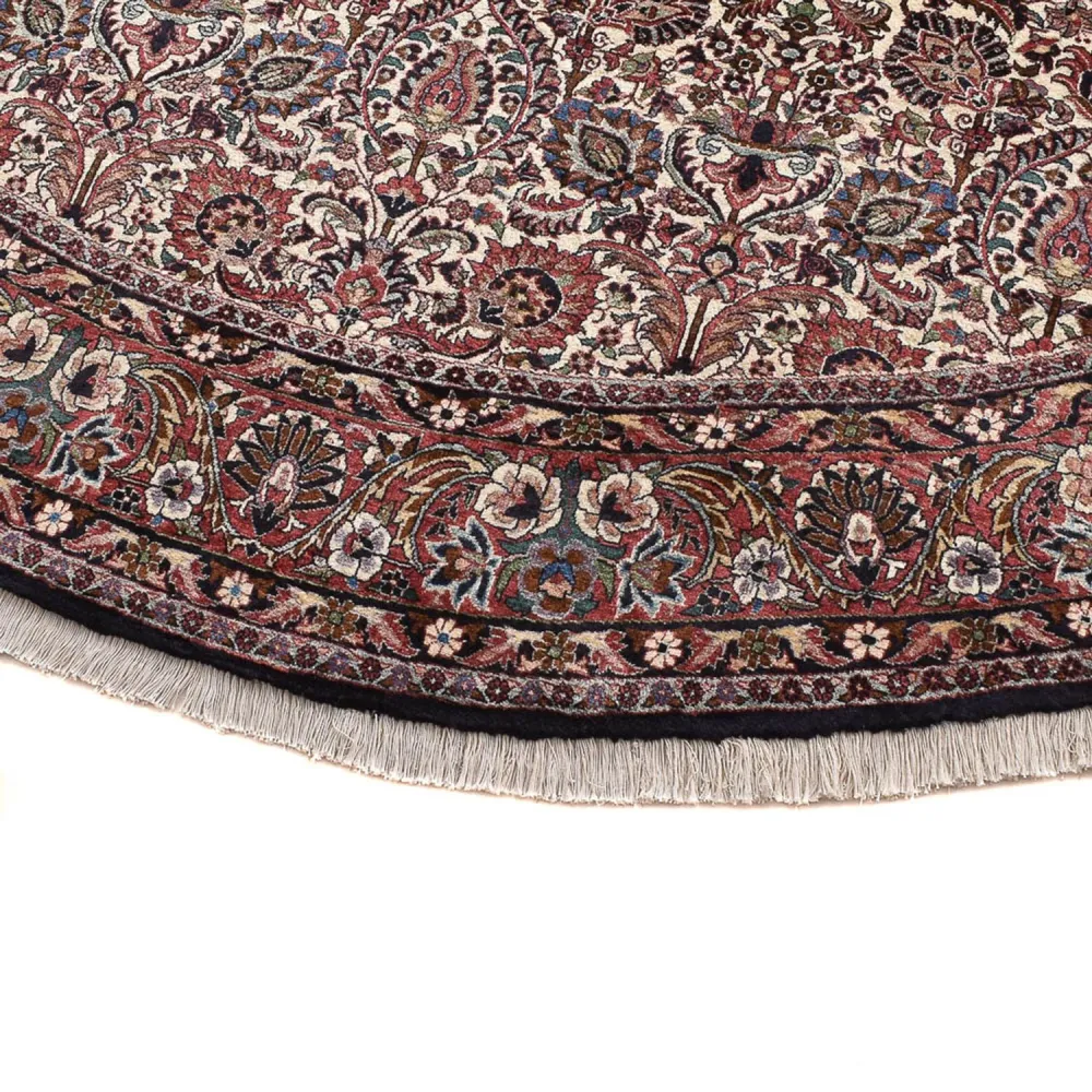 Persisk teppe - Bijar rundt - 250 x 250 cm - rust