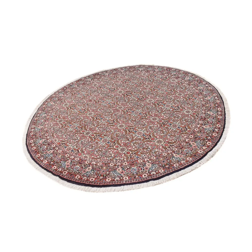 Persisk teppe - Bijar rundt - 250 x 250 cm - rust