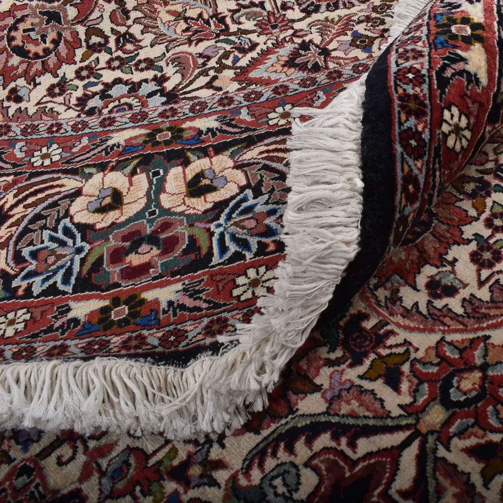 Persisk teppe - Bijar rundt - 250 x 250 cm - rust