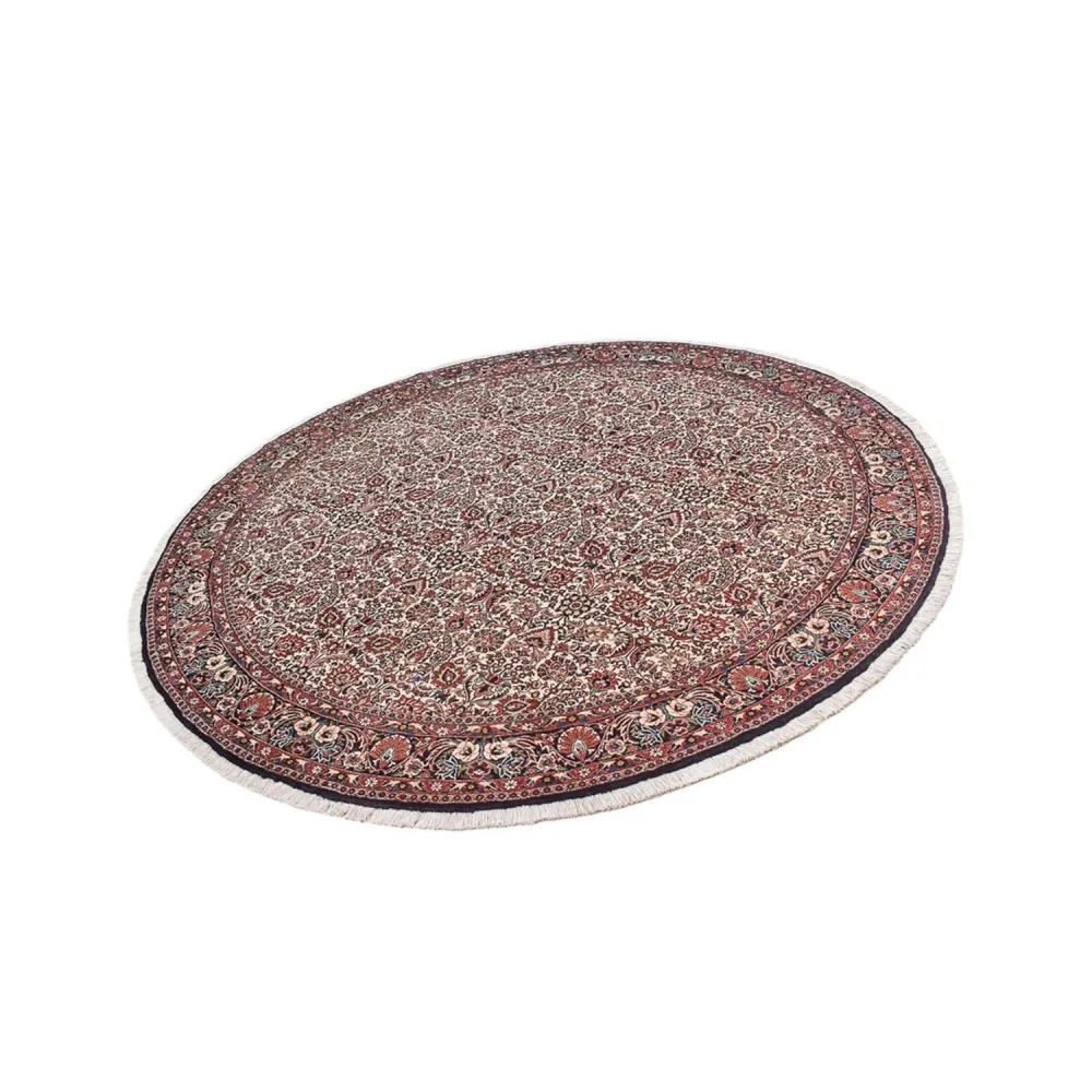Persisk teppe - Bijar rundt - 250 x 250 cm - rust