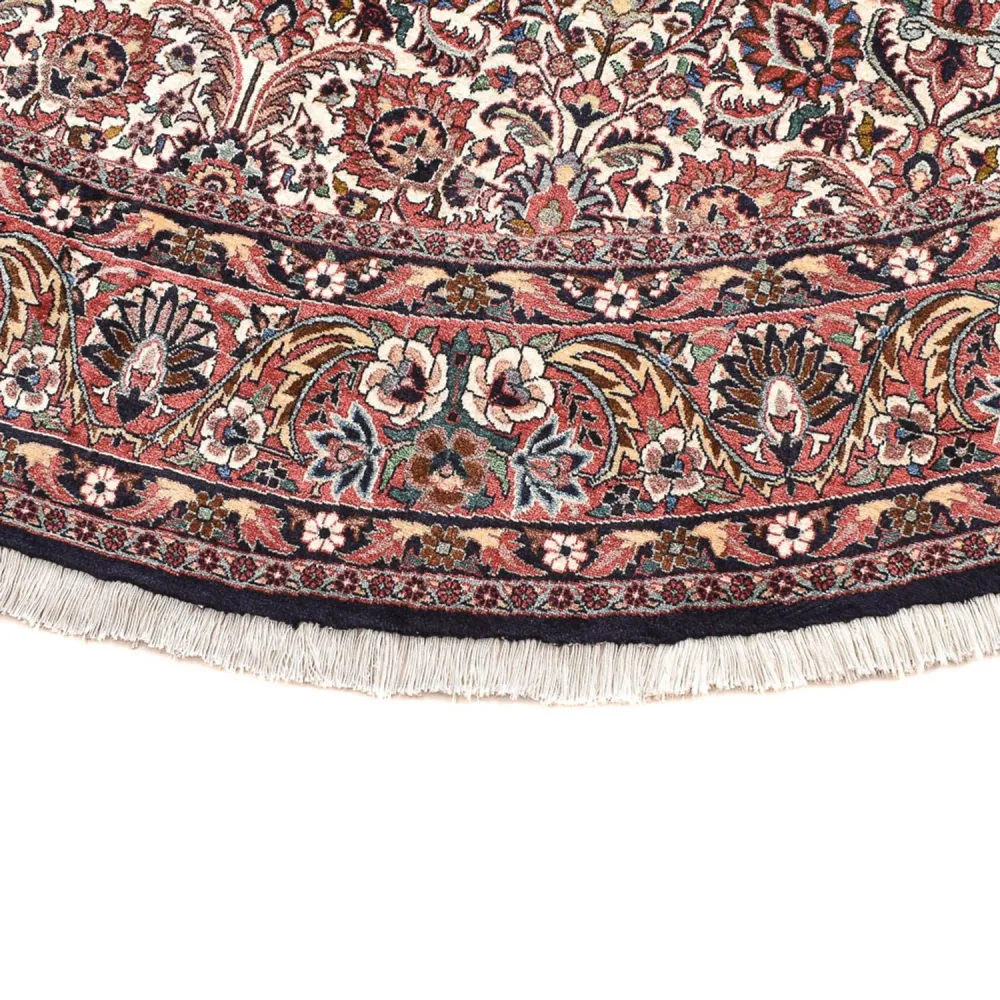 Persisk teppe - Bijar rundt - 250 x 250 cm - rust