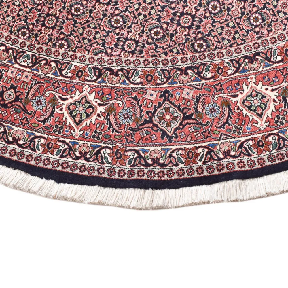 Persisk teppe - Bijar rundt - 255 x 255 cm - rust