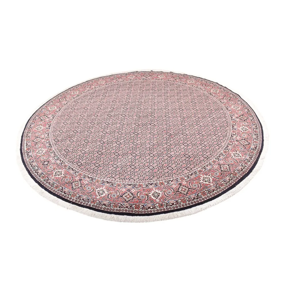 Persisk teppe - Bijar rundt - 255 x 255 cm - rust