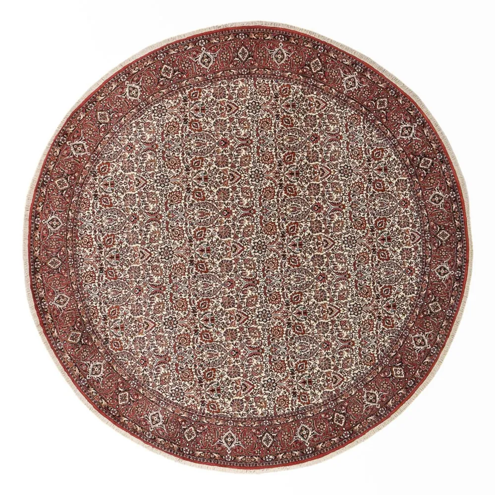 Persisk teppe - Bijar rundt - 300 x 300 cm - rust