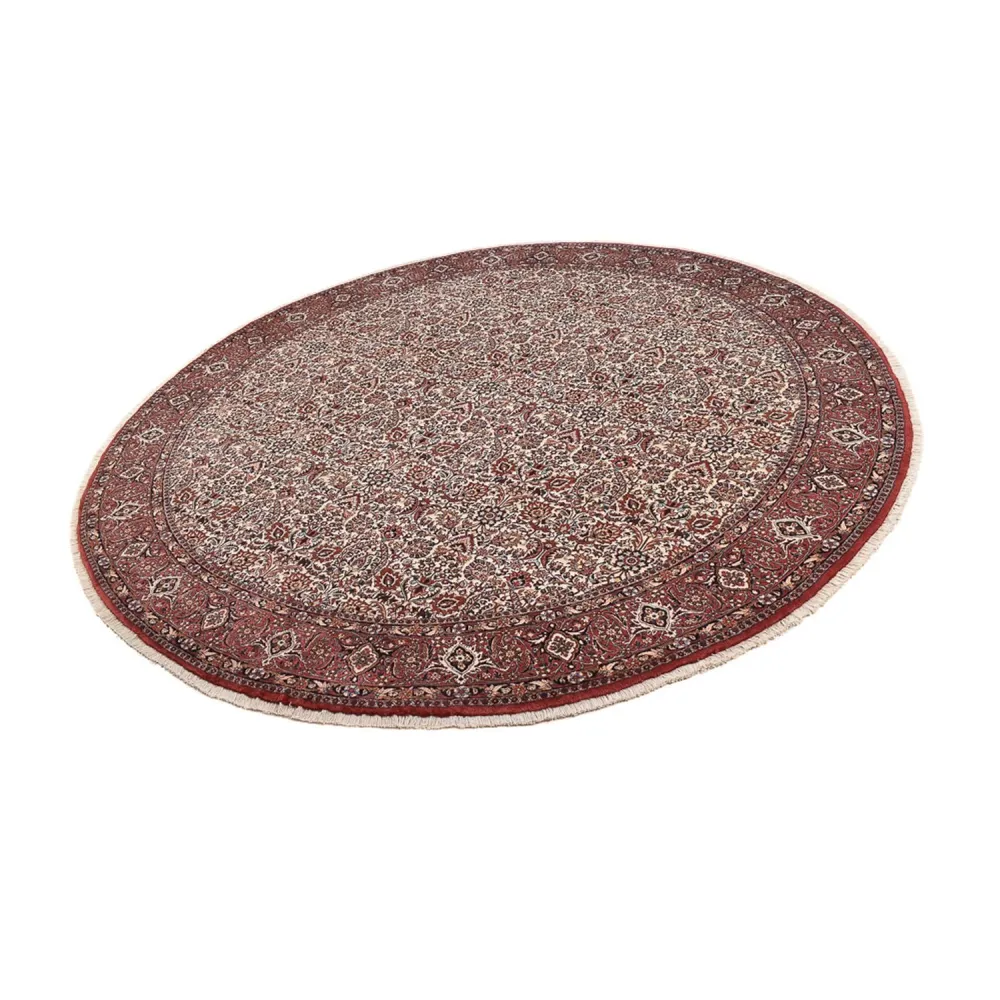 Persisk teppe - Bijar rundt - 300 x 300 cm - rust