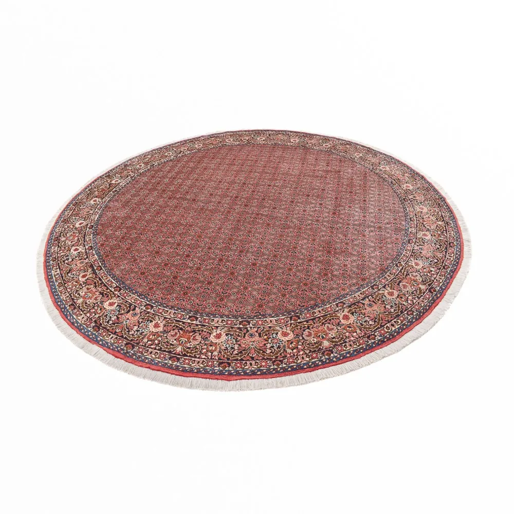 Persisk teppe - Bijar rundt - 300 x 300 cm - rust