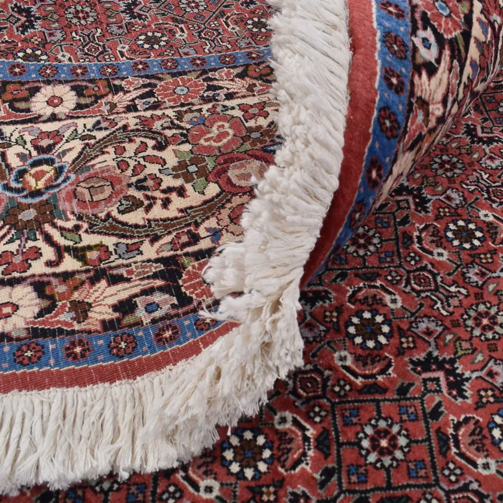 Persisk teppe - Bijar rundt - 300 x 300 cm - rust