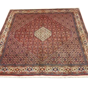 Persisk teppe - Bijar square - 260 x 247 cm - brun