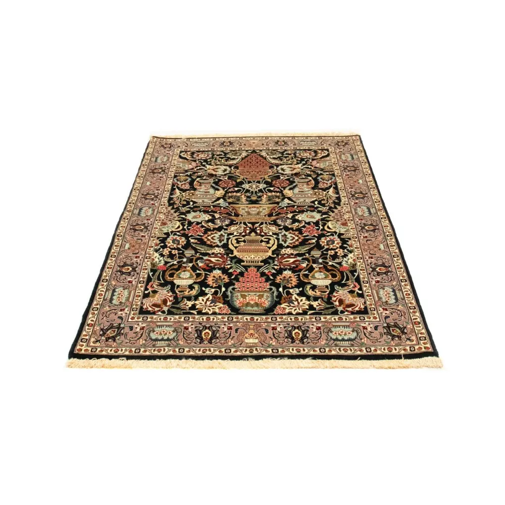 Persisk teppe - Ghom - 157 x 102 cm - svart