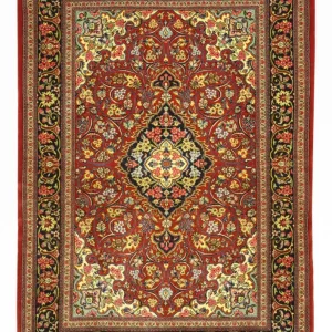 Persisk teppe - Ghom - 158 x 114 cm - rød