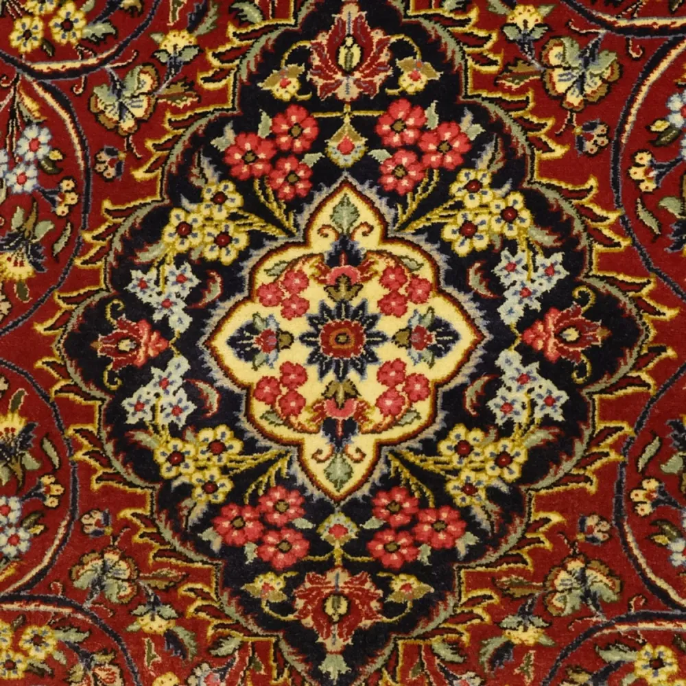 Persisk teppe - Ghom - 158 x 114 cm - rød