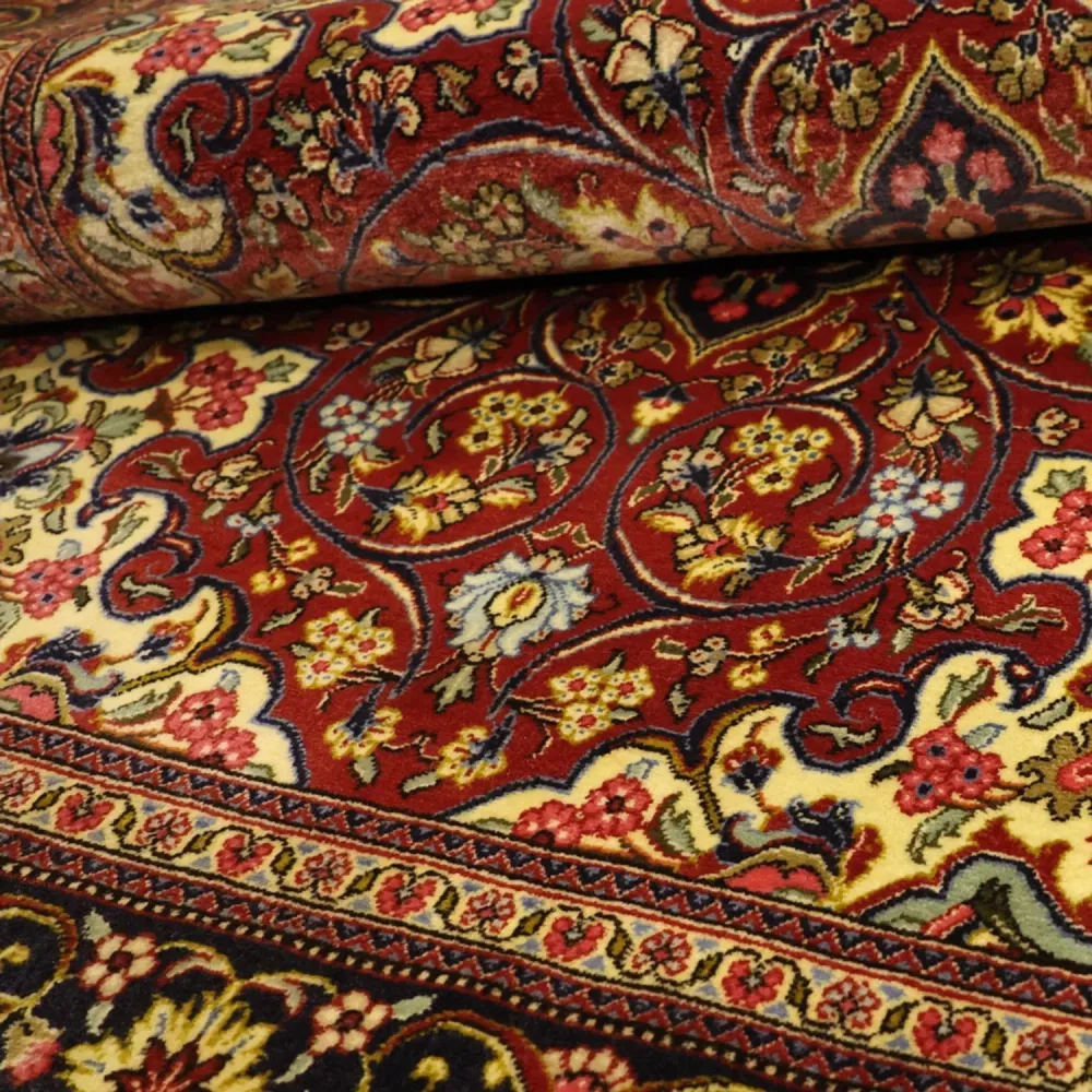 Persisk teppe - Ghom - 158 x 114 cm - rød