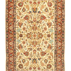 Persisk teppe - Ghom - 160 x 102 cm - beige