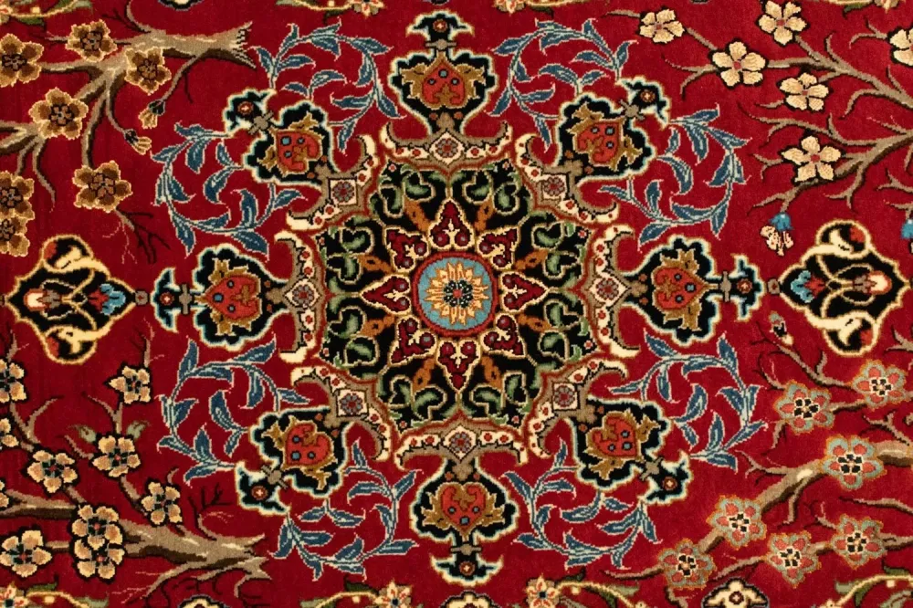 Persisk teppe - Ghom - 171 x 110 cm - rød