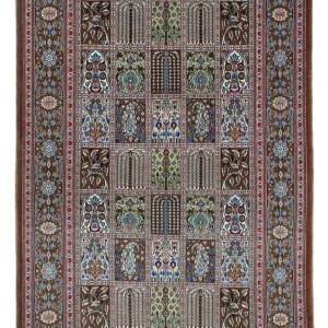 Persisk teppe - Ghom - 200 x 132 cm - flerfarget