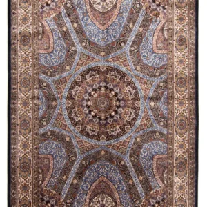 Persisk teppe - Ghom - 230 x 150 cm - flerfarget