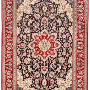 Persisk teppe - Ghom - 243 x 170 cm - mørkeblå