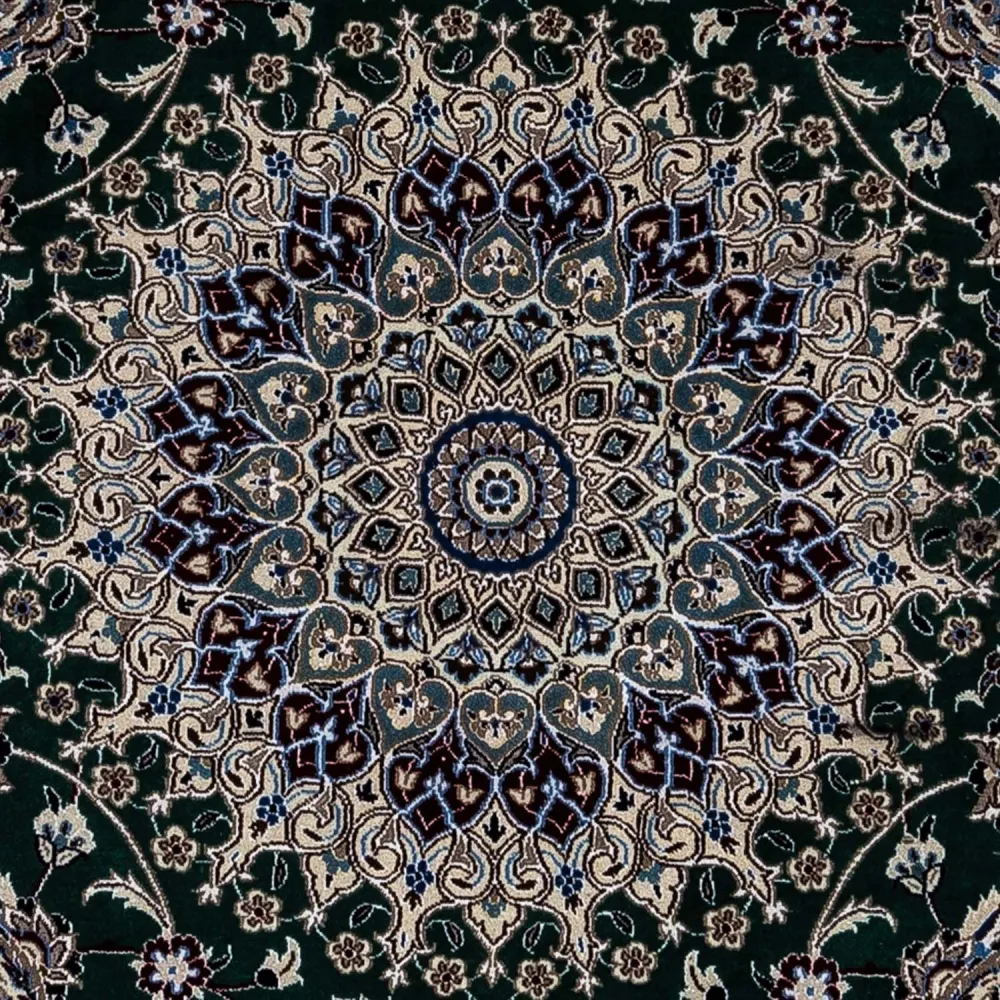 Persisk teppe - Ghom - 352 x 241 cm - svart