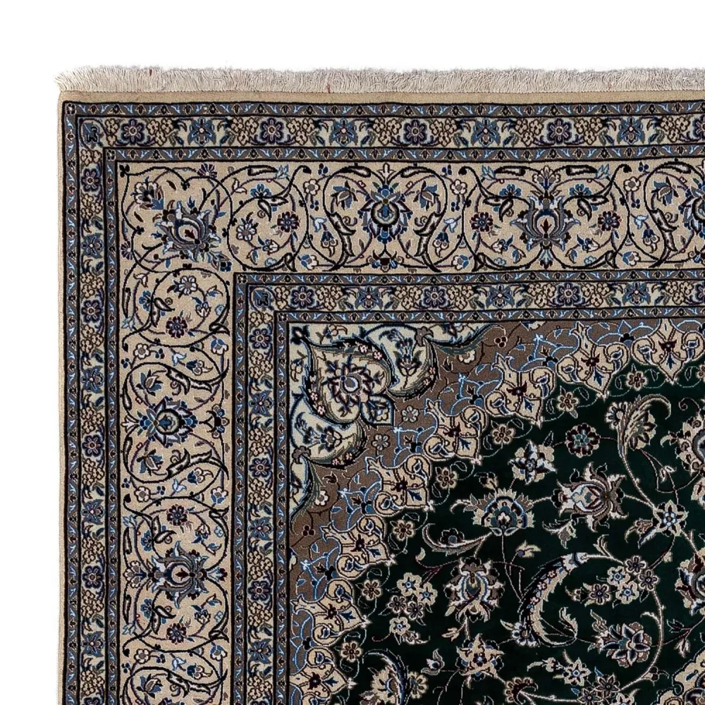 Persisk teppe - Ghom - 352 x 241 cm - svart
