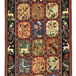 Persisk teppe - Ghom - Royal - 114 x 56 cm - flerfarget