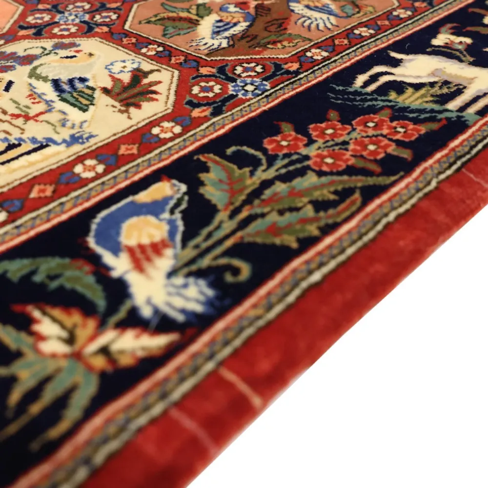 Persisk teppe - Ghom - Royal - 114 x 56 cm - flerfarget