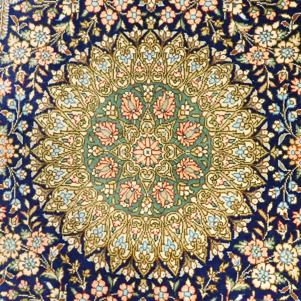 Persisk teppe - Ghom - Royal - 126 x 76 cm - flerfarget
