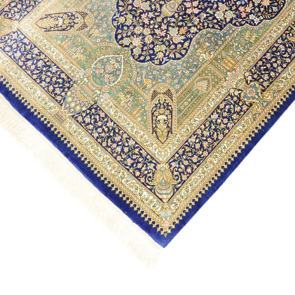Persisk teppe - Ghom - Royal - 126 x 76 cm - flerfarget