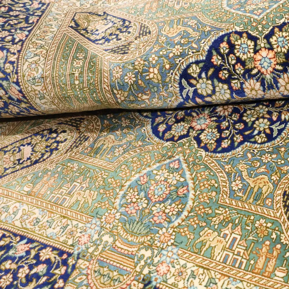 Persisk teppe - Ghom - Royal - 126 x 76 cm - flerfarget