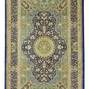 Persisk teppe - Ghom - Royal - 126 x 76 cm - flerfarget