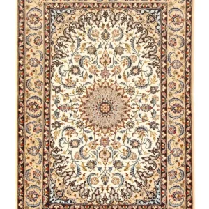Persisk teppe - Isfahan - premium - 160 x 109 cm - beige
