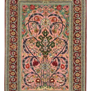 Persisk teppe - Isfahan - premium - 161 x 109 cm - flerfarget